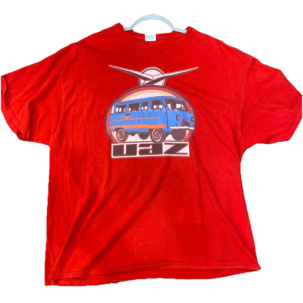 Delta Pro Weight Vintage Y2K‎ Van Graphic T-Shirt Size Large Skater Grunge